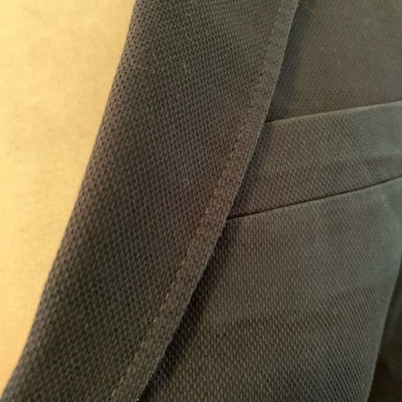 LaVia black Cotton blazer, size 4 - Picture 6 of 7